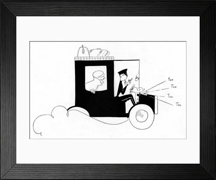 Framed Print : Female taxi drivers, WW1 by Annie Fish Framed Print : Female taxi drivers, WW1 by Annie Fish
