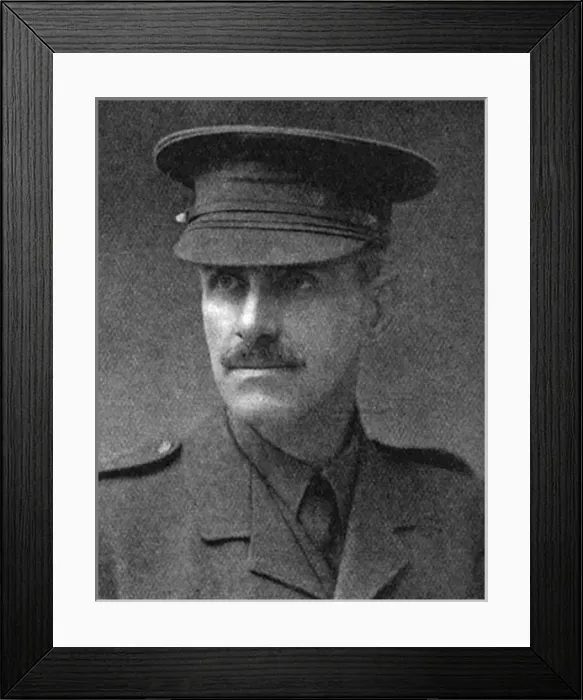 Framed Print : Lieutenant W. N. Campbell of The Tatler Framed Print : Lieutenant W. N. Campbell of The Tatler