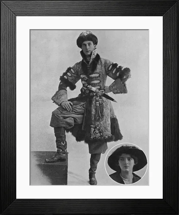 Framed Print : Felix and Irina Youssopoff Framed Print : Felix and Irina Youssopoff