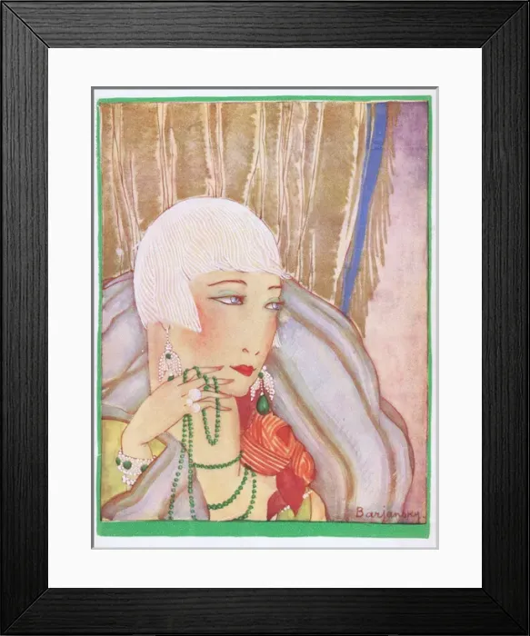 Framed Print : Programme cover for La Revue de L Avenue Framed Print : Programme cover for La Revue de L Avenue