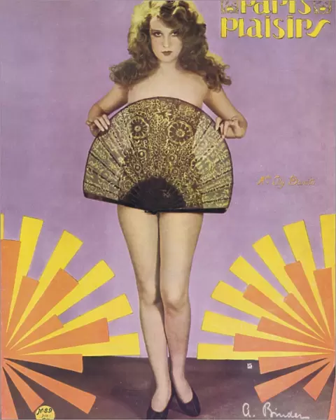 Cover for Paris Plaisirs number 89, November 1929