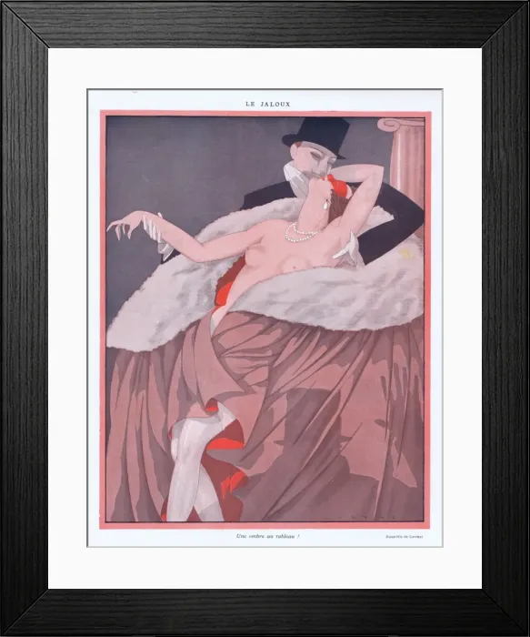 Framed Print : Illustration from Paris Plaisirs number 61, July 1927 Framed Print : Illustration from Paris Plaisirs number 61, July 1927