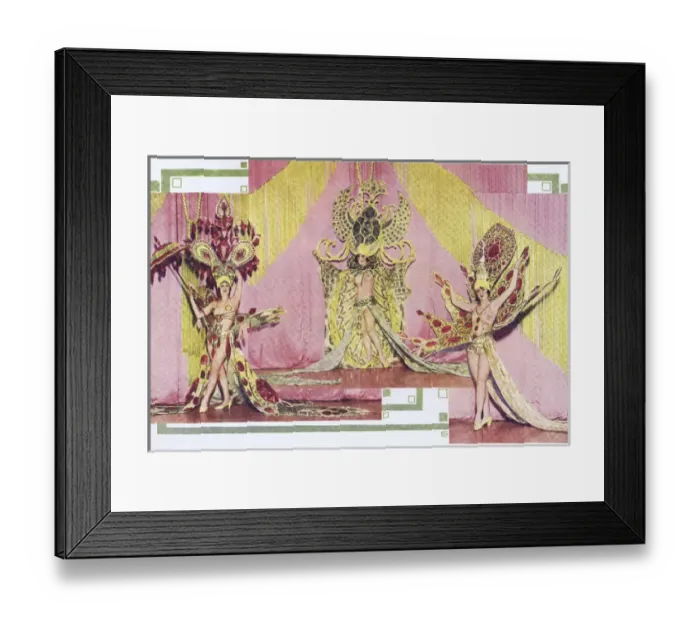 Framed Print : A scene from La Beaute de Paris, Palace Theatre, Paris Framed Print : A scene from La Beaute de Paris, Palace Theatre, Paris