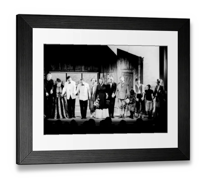 Framed Print : Albert Herring, Aldeburgh Festival 1962
