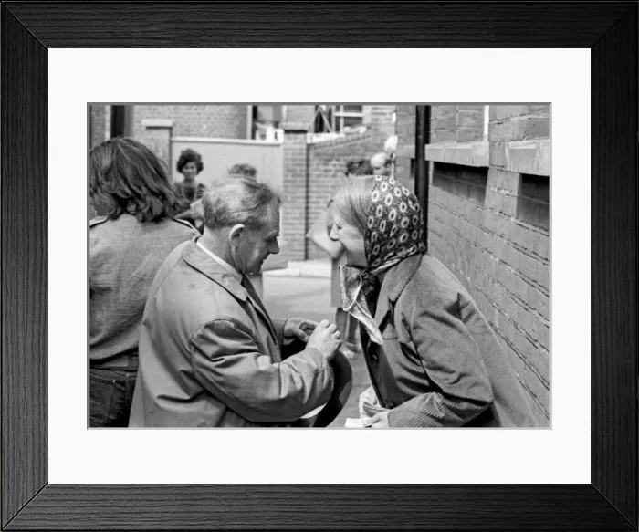 Framed Print : James Blades and Imogen Holst Framed Print : James Blades and Imogen Holst