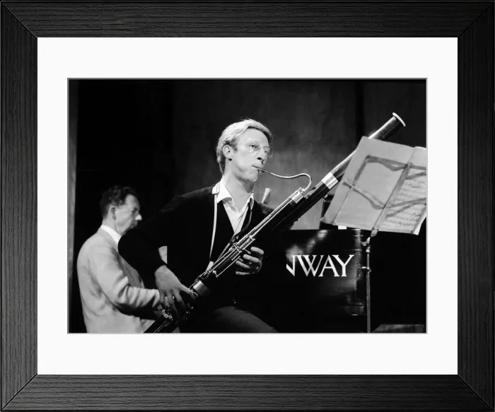 Framed Print : William (Bill) Waterhouse Bassoonist Framed Print : William (Bill) Waterhouse Bassoonist