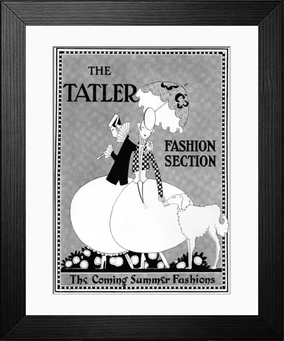 Framed Print : Tatler fashion section, 1915 Framed Print : Tatler fashion section, 1915