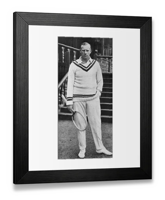 Framed Print : Captain Anthony Wilding, tennis champion Framed Print : Captain Anthony Wilding, tennis champion