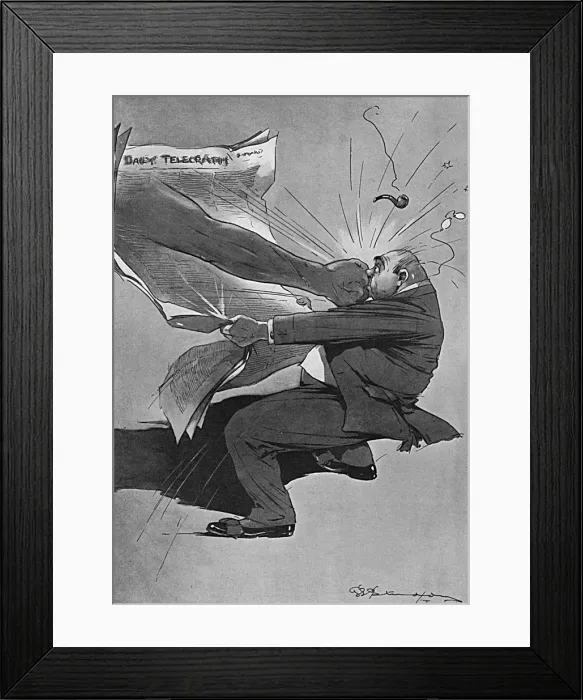 Framed Print : Sensations of the Times We Live In by George Studdy Framed Print : Sensations of the Times We Live In by George Studdy