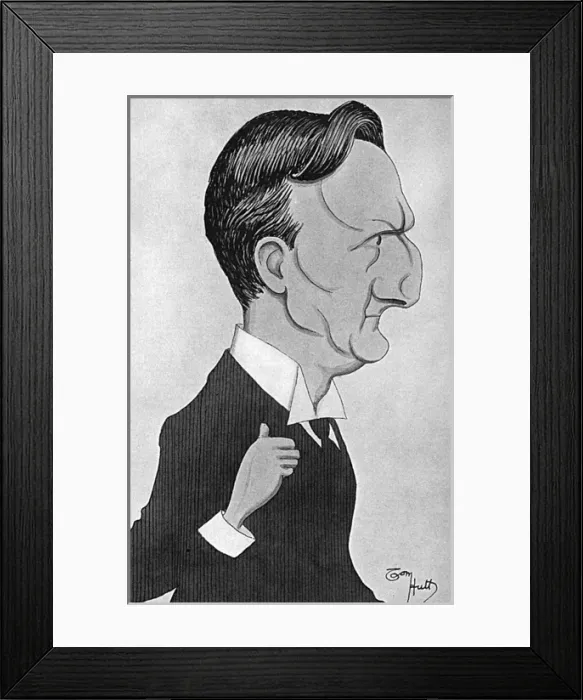 Framed Print : Sir Edward Grey by Tom Hutt Framed Print : Sir Edward Grey by Tom Hutt