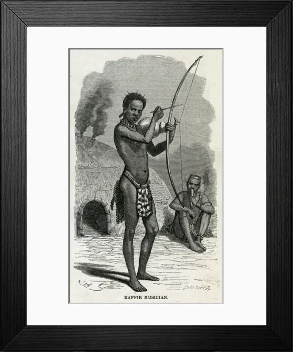 Framed Print : Regional African music