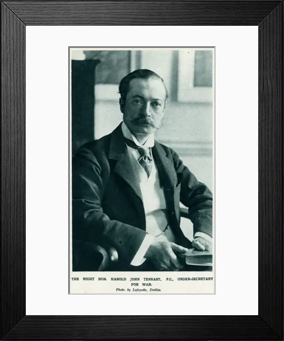 Framed Print : Harold John Tennant in 1915 Framed Print : Harold John Tennant in 1915