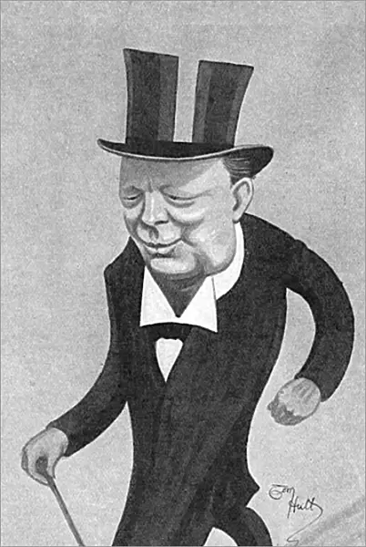 Winston Churchill by Tom Hutt