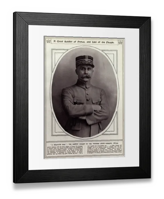 Framed Print : Marshal Philippe Petain in 1917 Framed Print : Marshal Philippe Petain in 1917