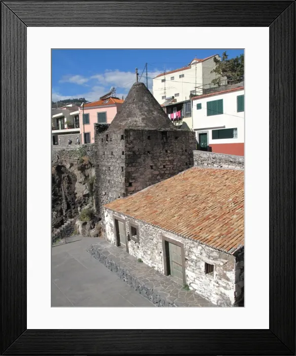 Framed Print : Madeira, Camara de Lobos - Old smoking tower Framed Print : Madeira, Camara de Lobos - Old smoking tower