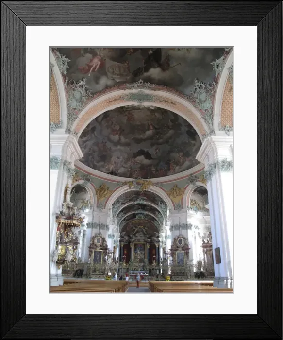 Framed Print : Switzerland, St. Gallen: Cathedral Framed Print : Switzerland, St. Gallen: Cathedral