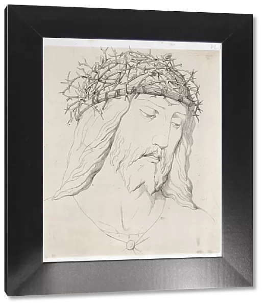Depiction of Christ wearing Crown of Thorns