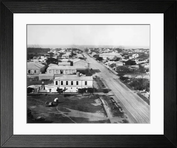 Framed Print : Street in Durban, South Africa Framed Print : Street in Durban, South Africa