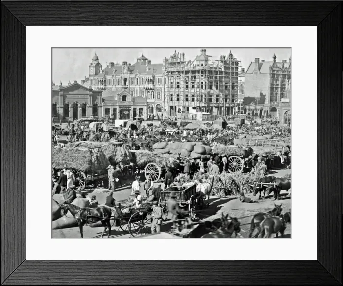 Framed Print : Market, Johannesburg, South Africa Framed Print : Market, Johannesburg, South Africa