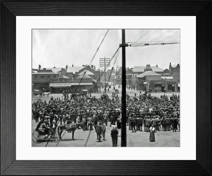 Framed Print : Boer volunteers drilling Framed Print : Boer volunteers drilling