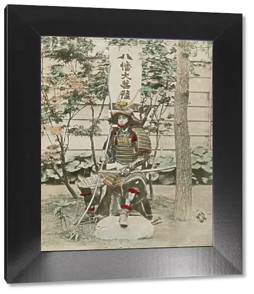 Samurai in armour, Japan