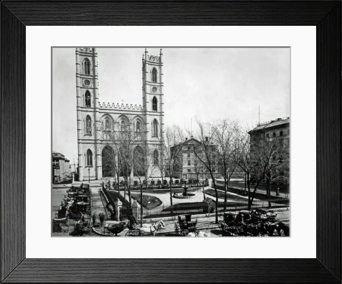 Framed Print : Cathedral, Montreal Framed Print : Cathedral, Montreal