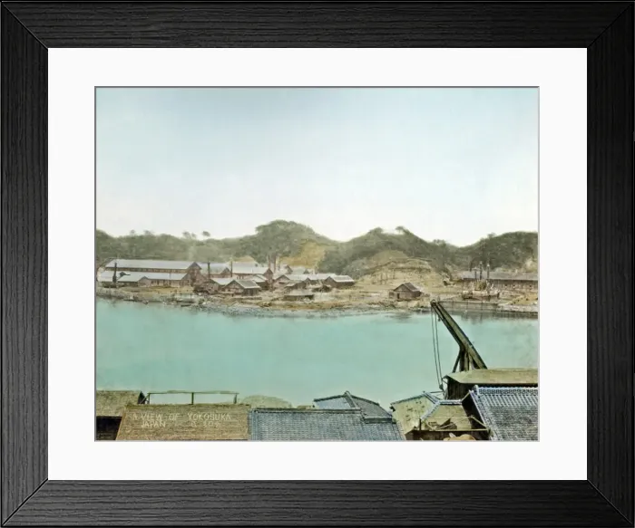 Framed Print : Yokosuka docks, Yokohama, Japan Framed Print : Yokosuka docks, Yokohama, Japan