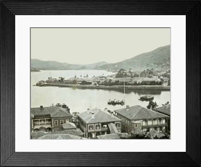 Framed Print : Dejima, foreign settlement, Nagaskai, Japan Framed Print : Dejima, foreign settlement, Nagaskai, Japan