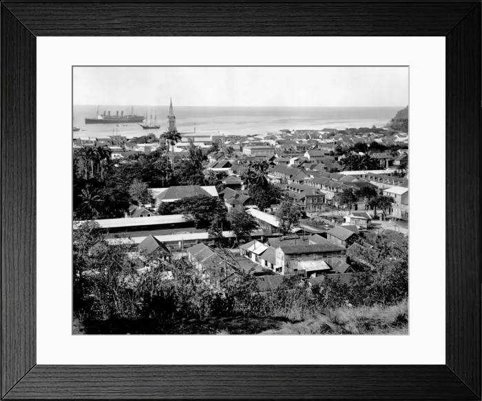 Framed Print : Fort-de-France, Martinique Framed Print : Fort-de-France, Martinique