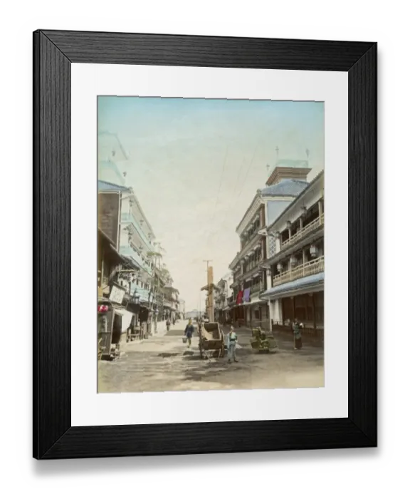 Framed Print : Yoshiwara, Tokyo, Japan Framed Print : Yoshiwara, Tokyo, Japan