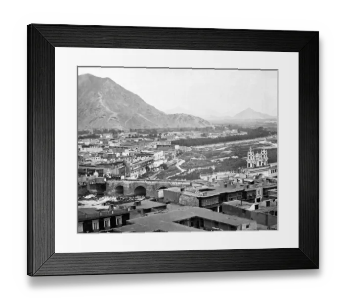 Framed Print : The Rimac Bridge, Lima, Peru Framed Print : The Rimac Bridge, Lima, Peru