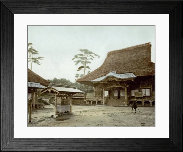 Framed Print : Buddhist Temple, Yokosuka, Japan Framed Print : Buddhist Temple, Yokosuka, Japan