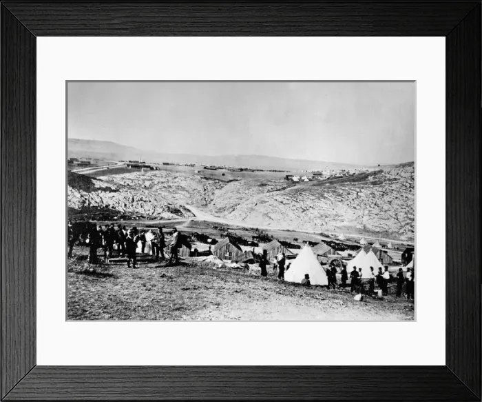 Framed Print : Crimean War - Fenton photograph Framed Print : Crimean War - Fenton photograph
