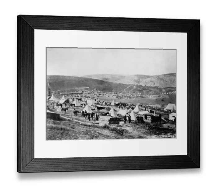 Framed Print : Crimean War - Fenton photograph Framed Print : Crimean War - Fenton photograph