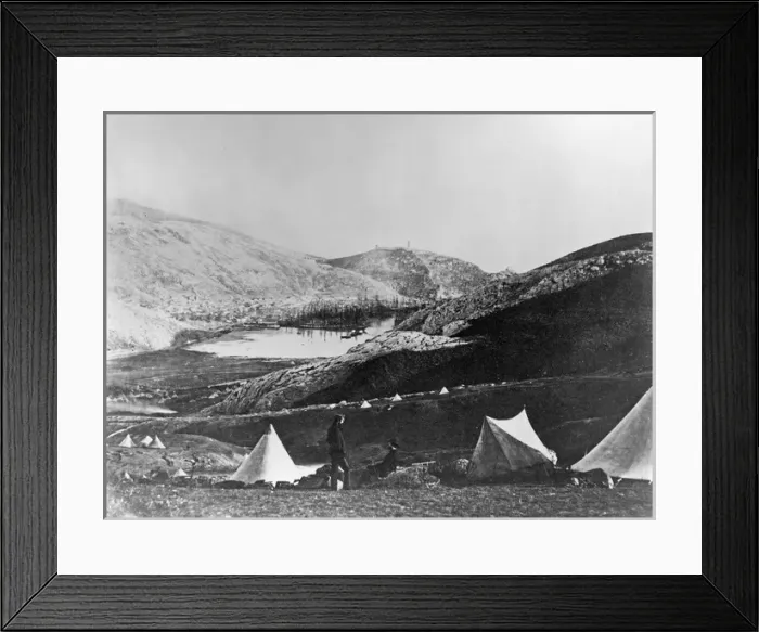 Framed Print : Crimean War - Fenton photograph