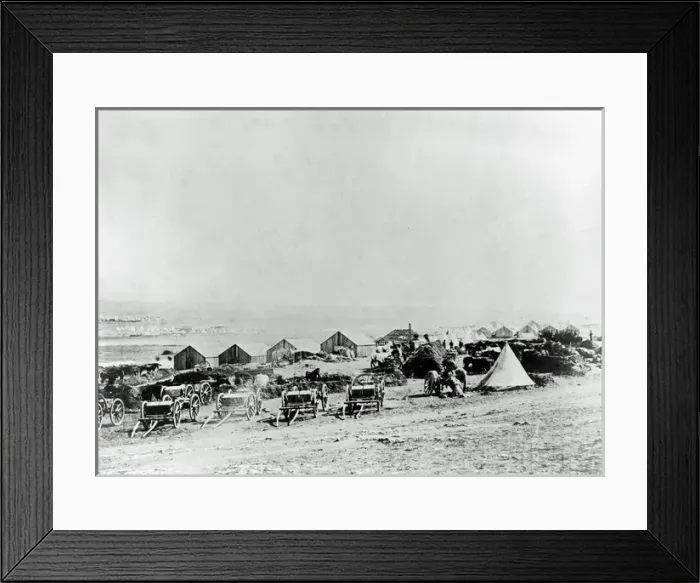 Framed Print : Crimean War - Fenton photograph