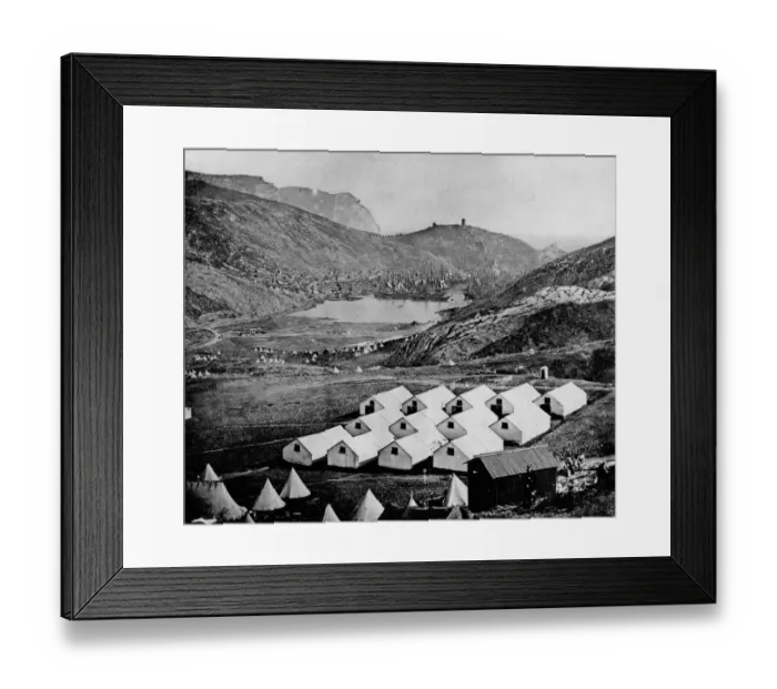 Framed Print : Crimean War - Robertson photograph Framed Print : Crimean War - Robertson photograph
