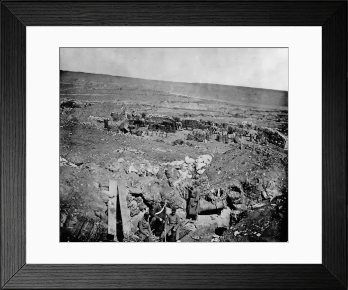 Framed Print : Crimean War - Robertson photograph Framed Print : Crimean War - Robertson photograph
