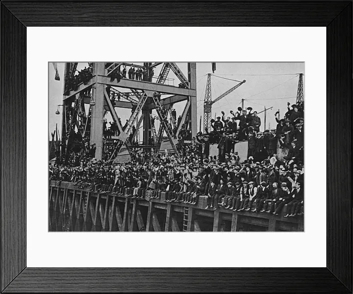 Framed Print : Royal visit to Clydeside Framed Print : Royal visit to Clydeside