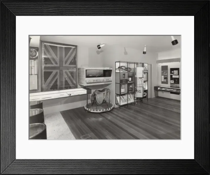 Framed Print : Display in Baden Powell House, London Framed Print : Display in Baden Powell House, London