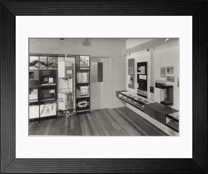 Framed Print : Display in Baden Powell House, London Framed Print : Display in Baden Powell House, London