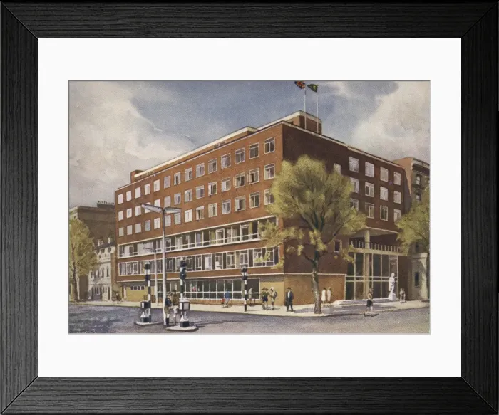 Framed Print : Baden Powell House, South Kensington, London Framed Print : Baden Powell House, South Kensington, London