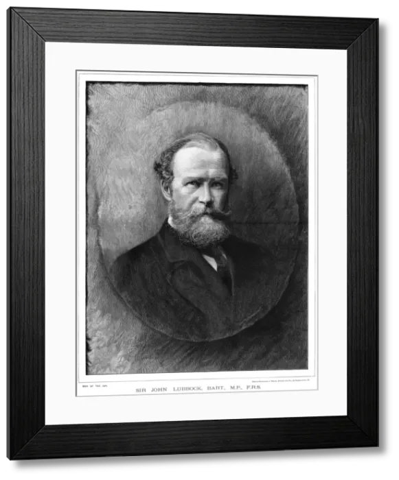 Framed Print : Sir John Lubbock, 1st Baron Avebury Framed Print : Sir John Lubbock, 1st Baron Avebury