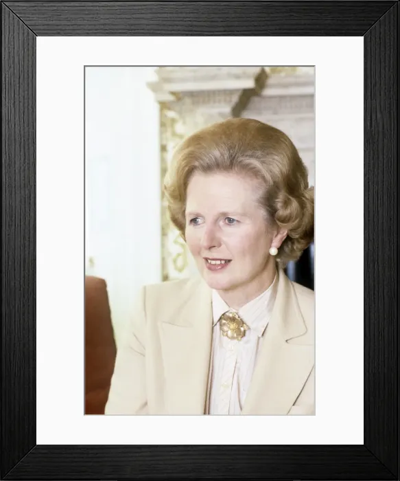 Framed Print : Margaret Thatcher Framed Print : Margaret Thatcher