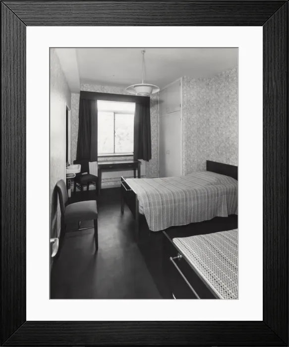 Framed Print : Dormitory at Baden Powell House, London