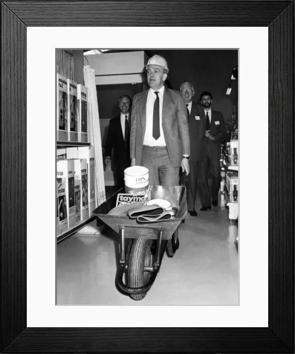 Framed Print : David Penhaligon, Cornish MP Framed Print : David Penhaligon, Cornish MP