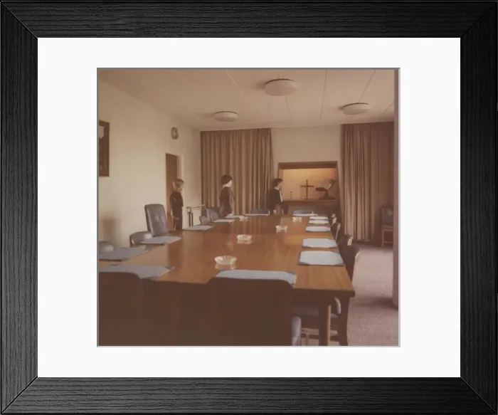 Framed Print : Meeting room and chapel, Baden Powell House, London Framed Print : Meeting room and chapel, Baden Powell House, London