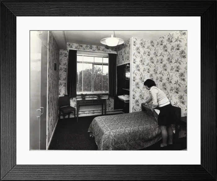 Framed Print : Dormitory at Baden Powell House, London Framed Print : Dormitory at Baden Powell House, London