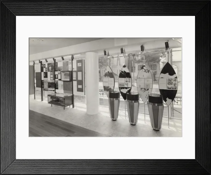 Framed Print : Display in Baden Powell House, London Framed Print : Display in Baden Powell House, London