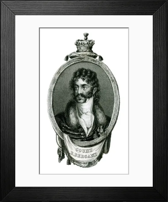 Framed Print : Bartolomeo Count Bergami Framed Print : Bartolomeo Count Bergami